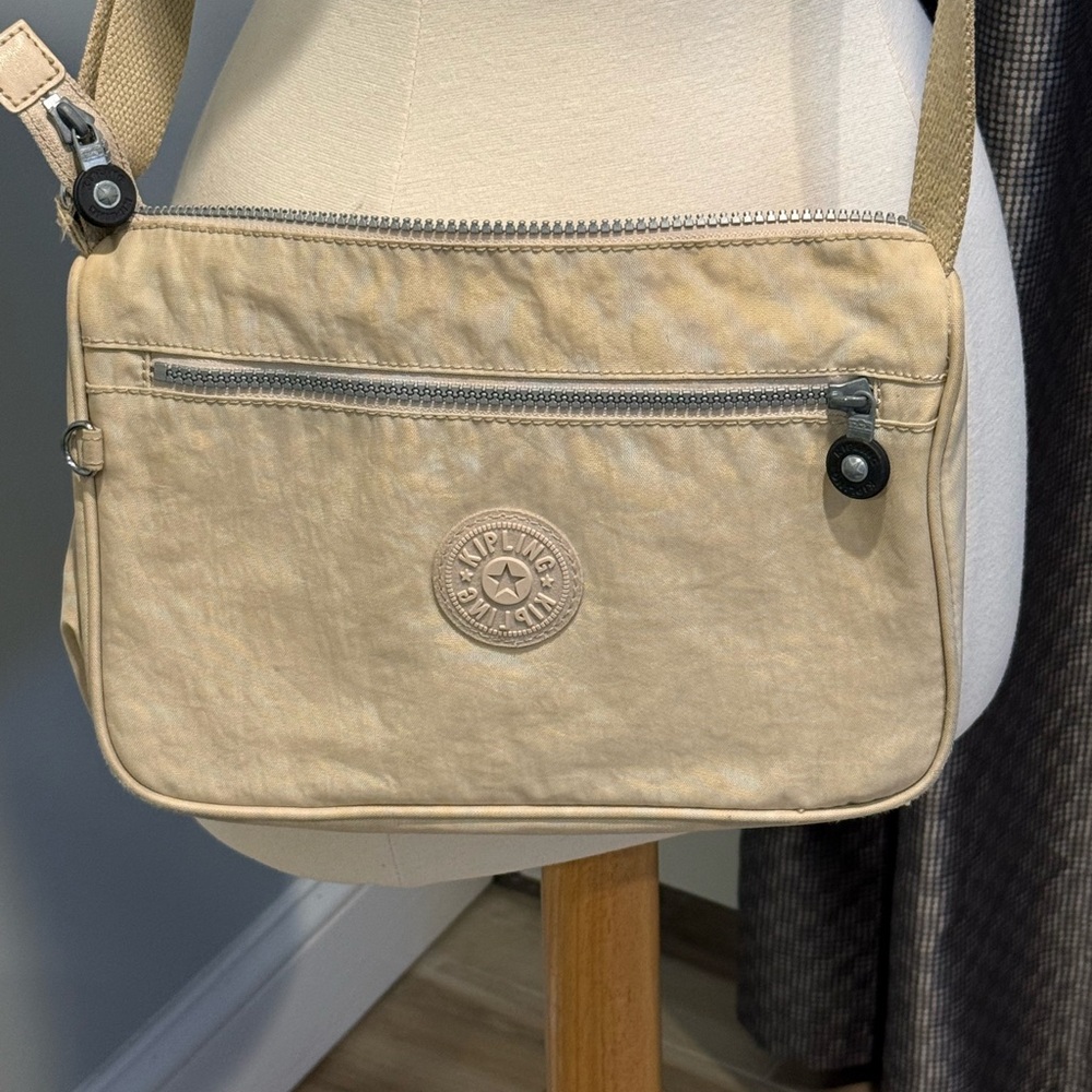 Kipling Callie Crossbody Bag Taupe